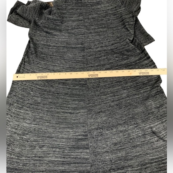 Sweater Dress NWOT Size XL Bk Grey Rayon Polyester Cowl Neck Apt. 9 Long… - Picture 8 of 12